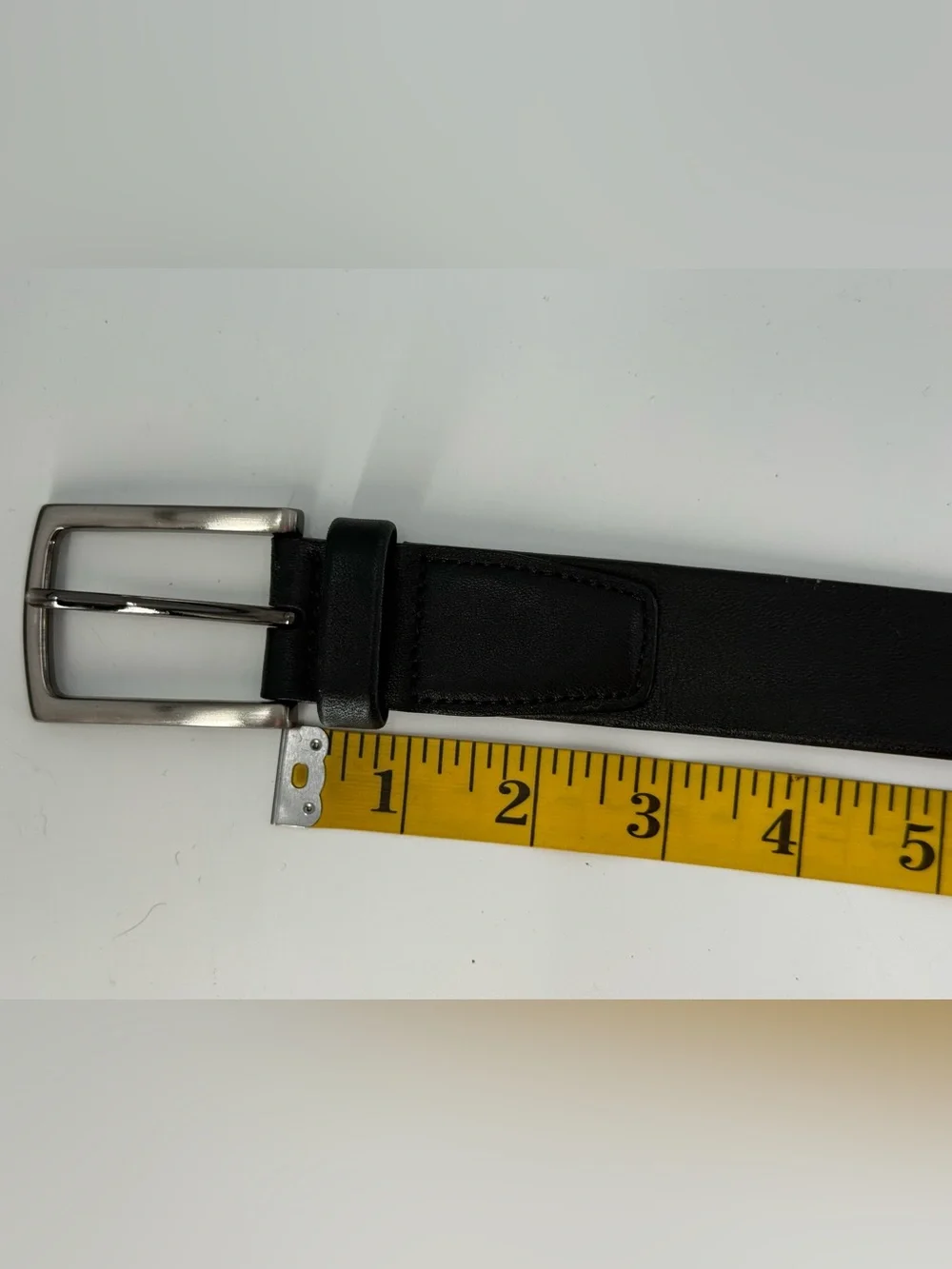 Perry Ellis Leather Belt‎ Black 38